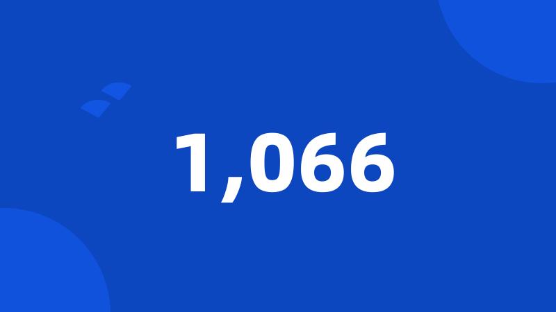 1,066