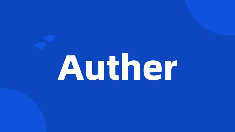 Auther