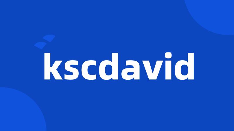 kscdavid
