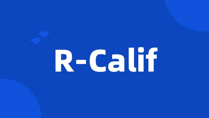 R-Calif