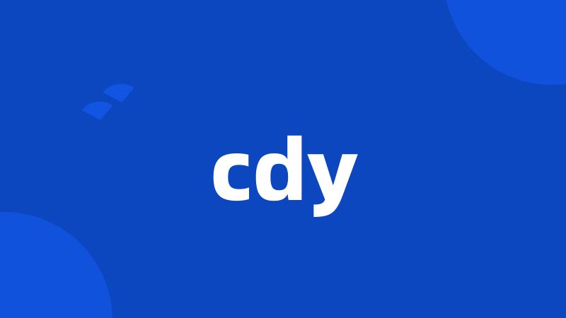 cdy