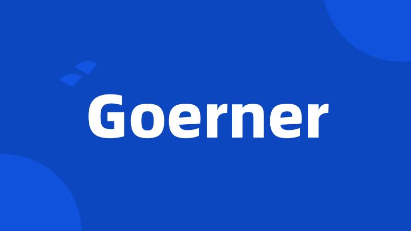 Goerner