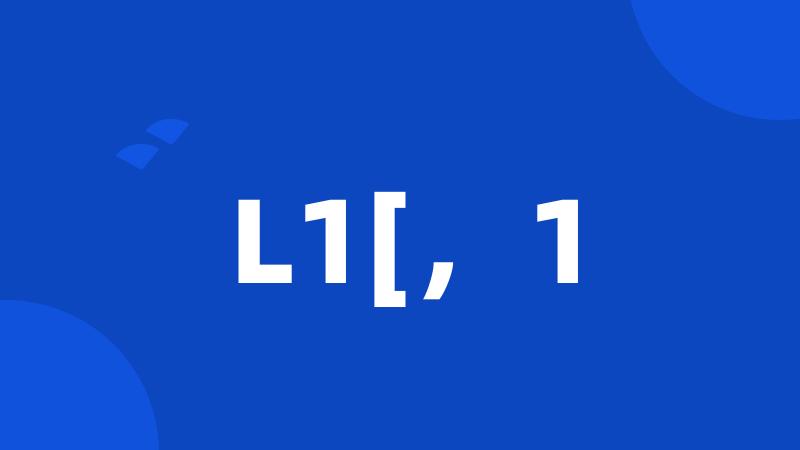 L1[,1