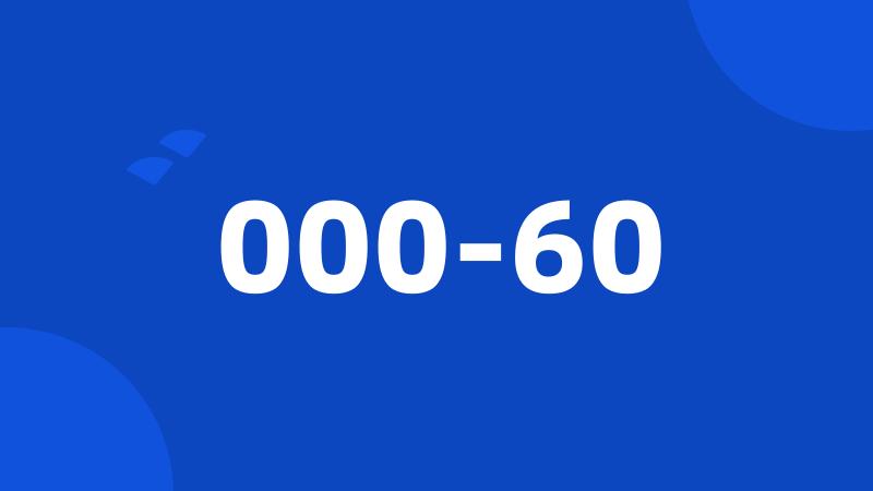 000-60