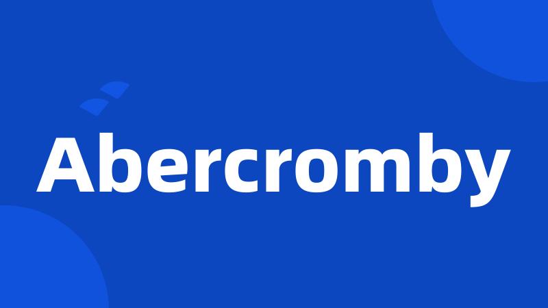 Abercromby