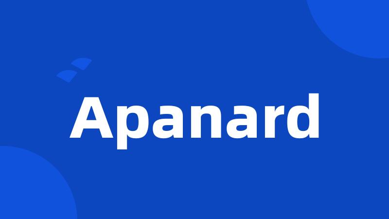 Apanard