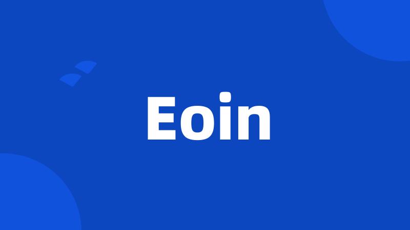 Eoin