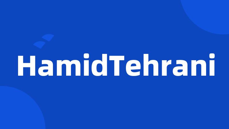 HamidTehrani