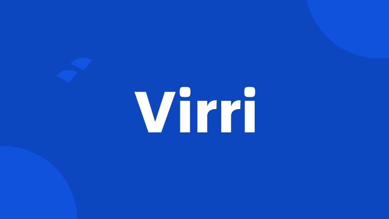 Virri