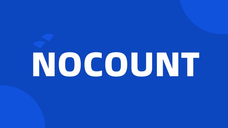 NOCOUNT