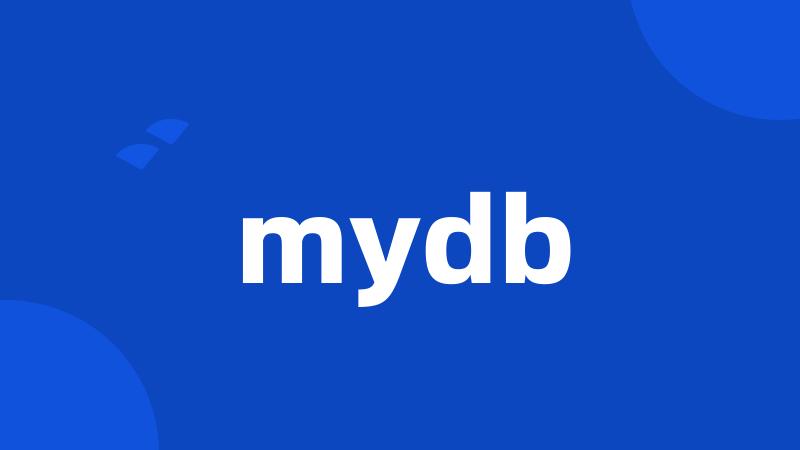 mydb
