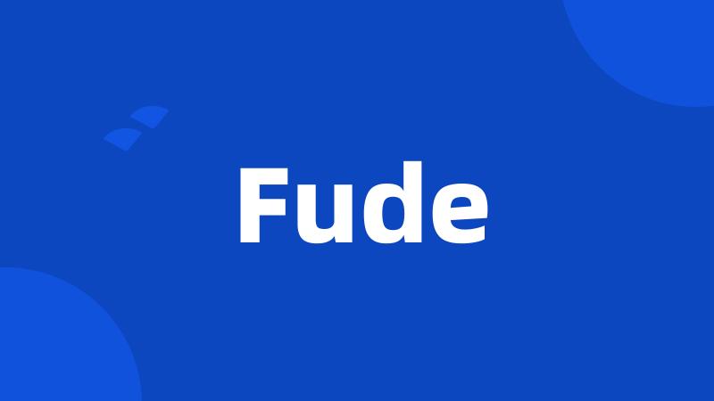 Fude