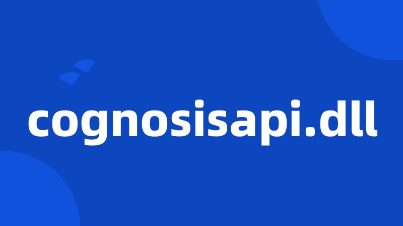cognosisapi.dll