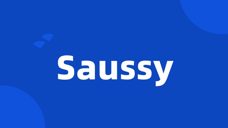 Saussy