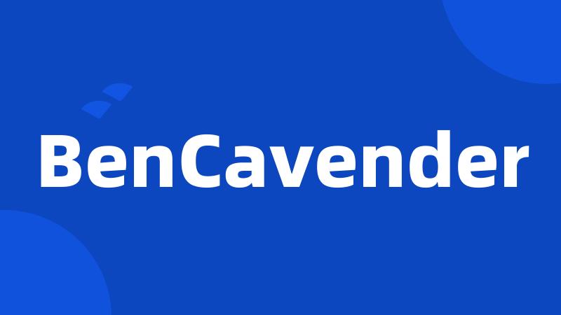 BenCavender