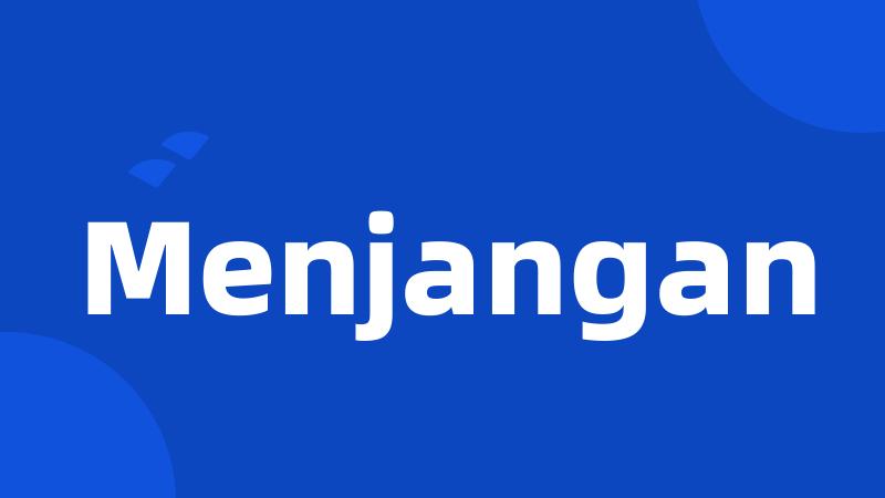 Menjangan