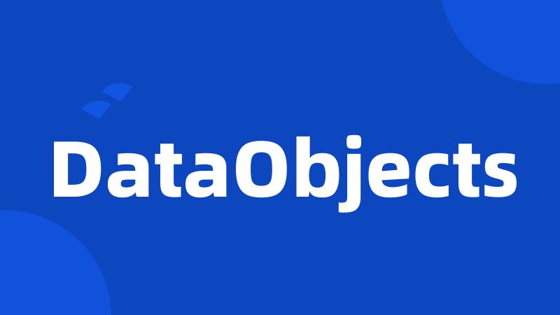 DataObjects