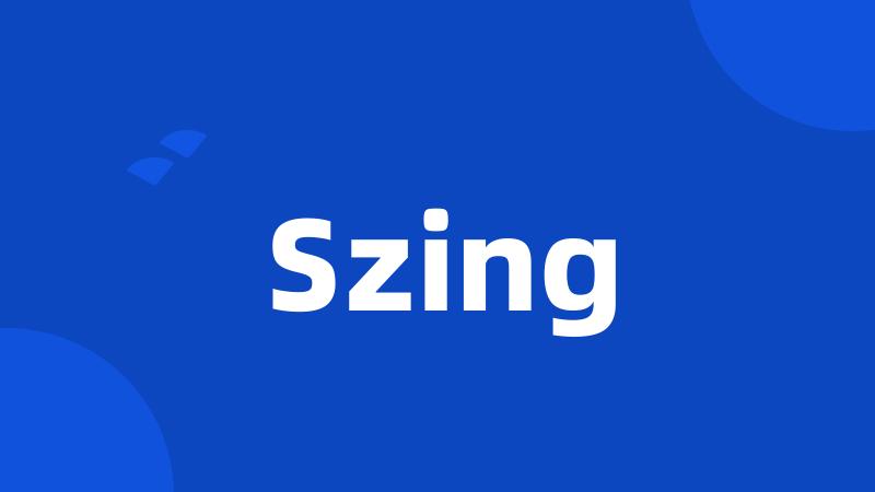 Szing