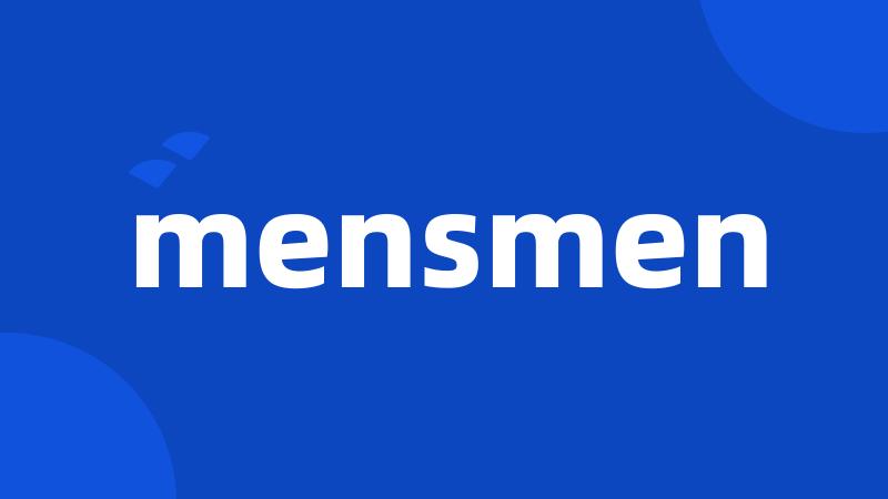 mensmen
