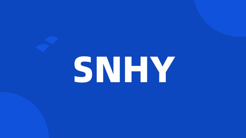 SNHY