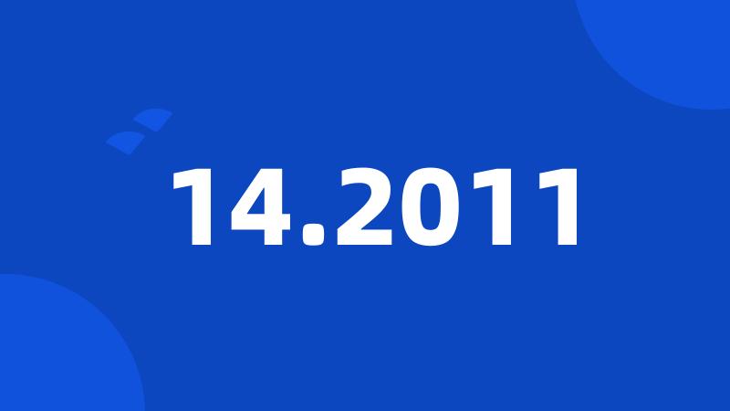 14.2011