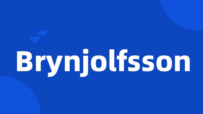 Brynjolfsson