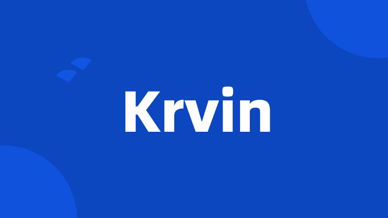 Krvin