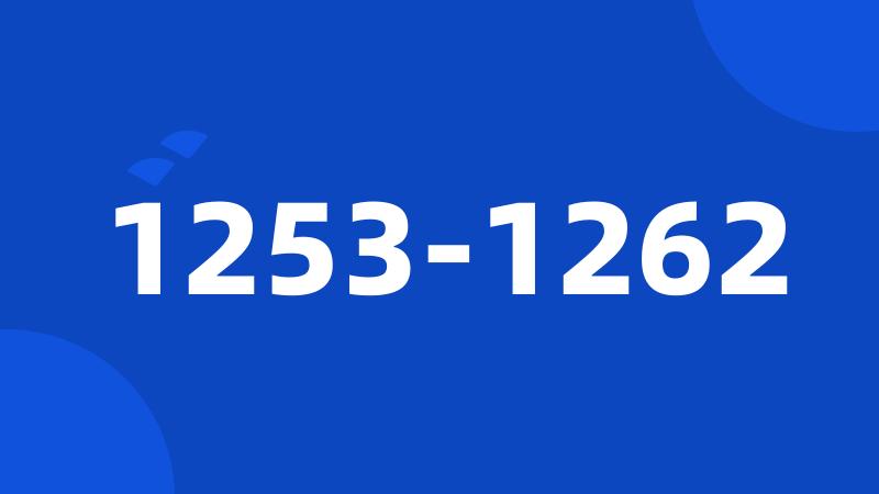 1253-1262