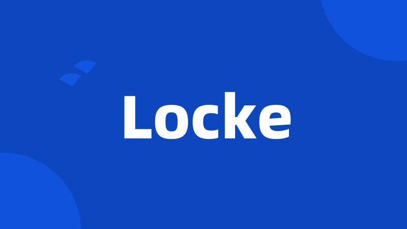 Locke