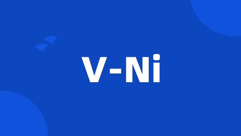 V-Ni