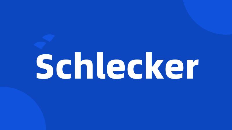 Schlecker