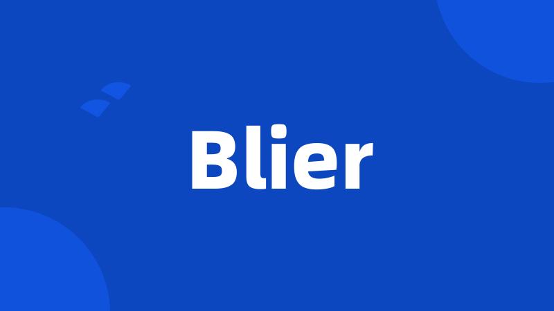 Blier