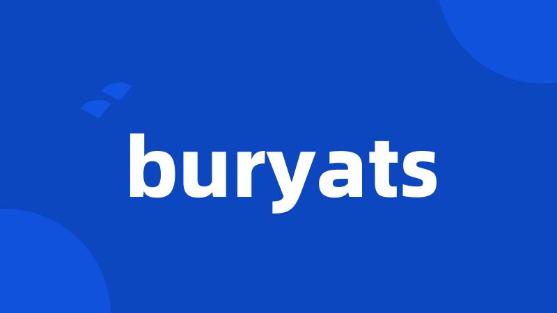 buryats