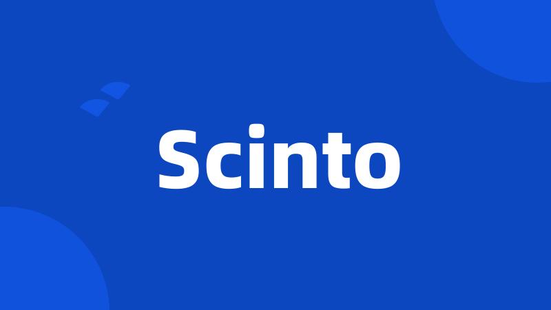 Scinto