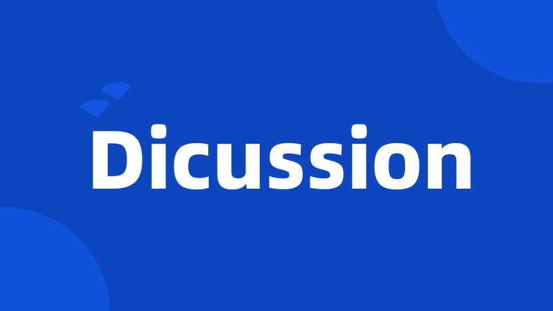 Dicussion