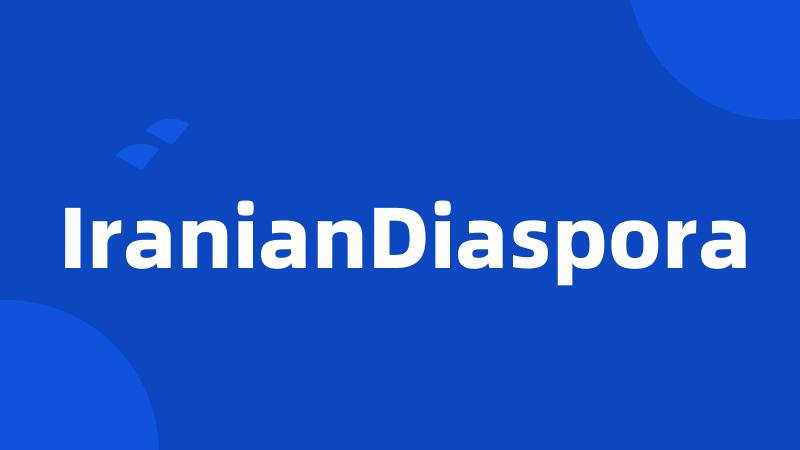 IranianDiaspora