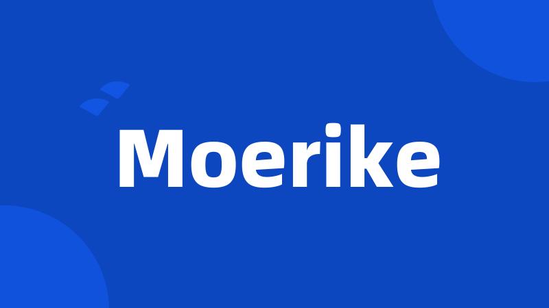 Moerike