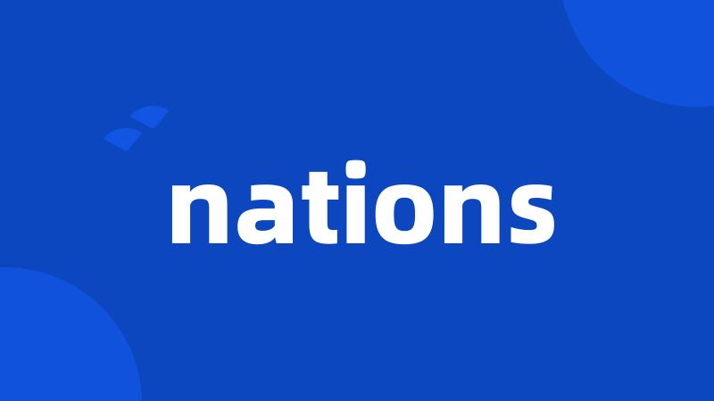 nations