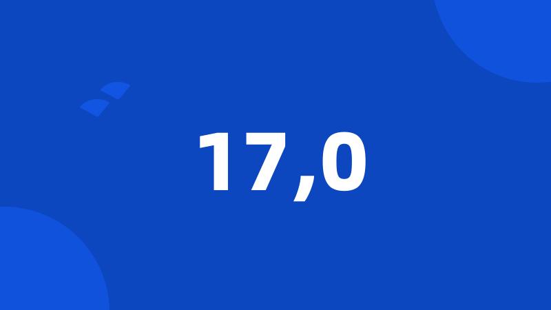 17,0