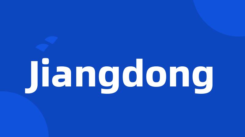 Jiangdong