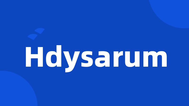 Hdysarum