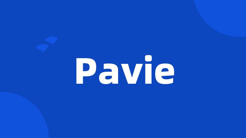 Pavie