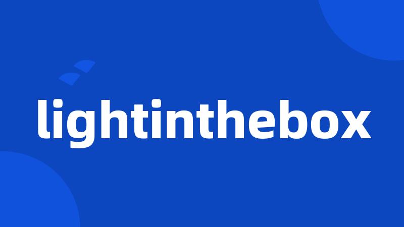 lightinthebox