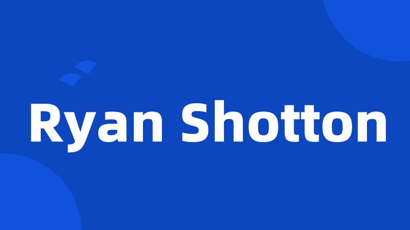 Ryan Shotton