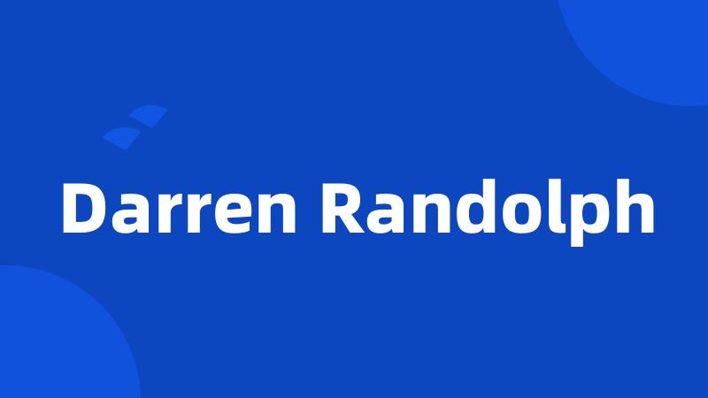 Darren Randolph