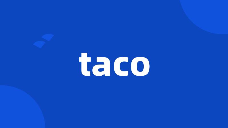 taco