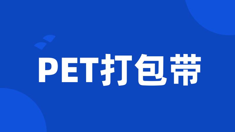 PET打包带