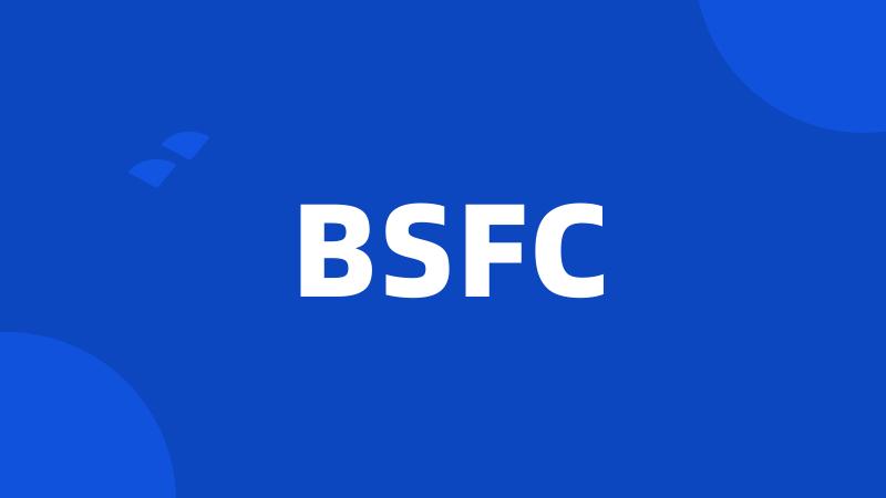 BSFC