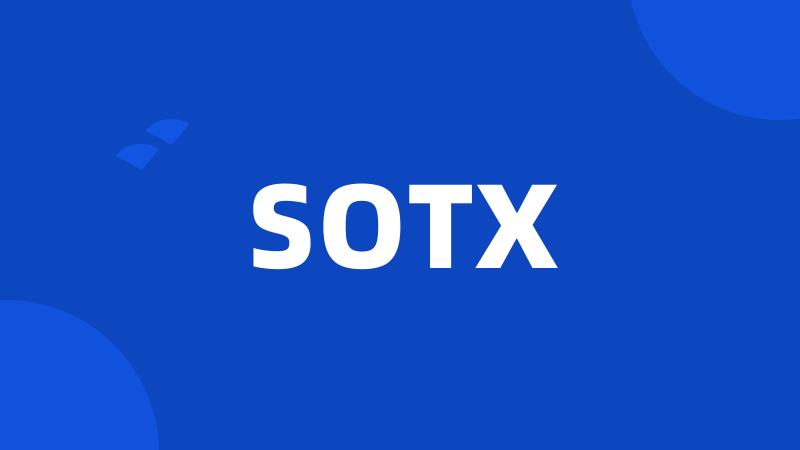 SOTX