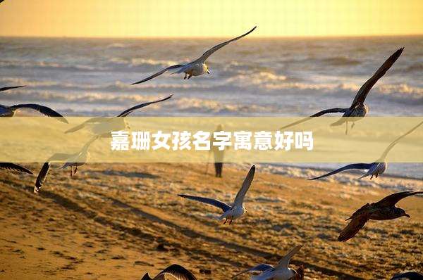 嘉珊女孩名字寓意好吗